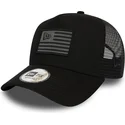 new-era-svart-och-gra-a-frame-flag-truckerkeps