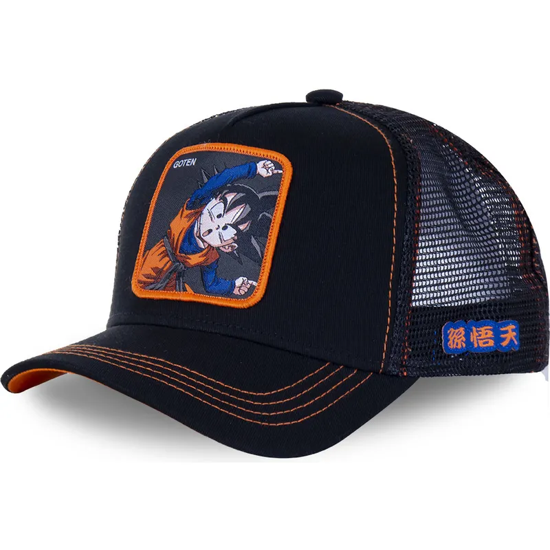 kepsar-curva-svart-snapback-goten-dragon-ball-av-capslab