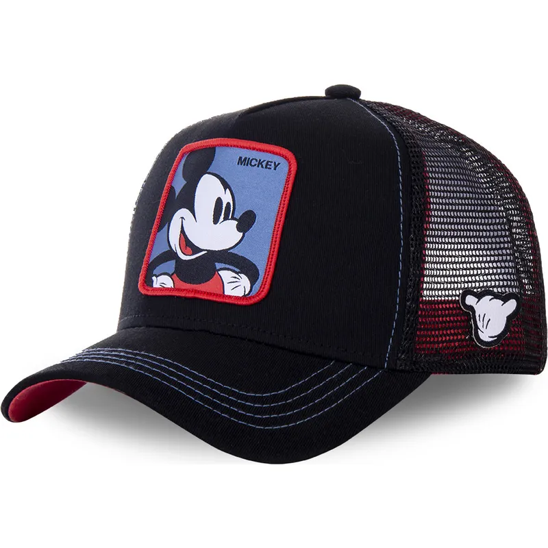 svart-truckerkeps-mickey-mouse-mic2-disney-fran-capslab