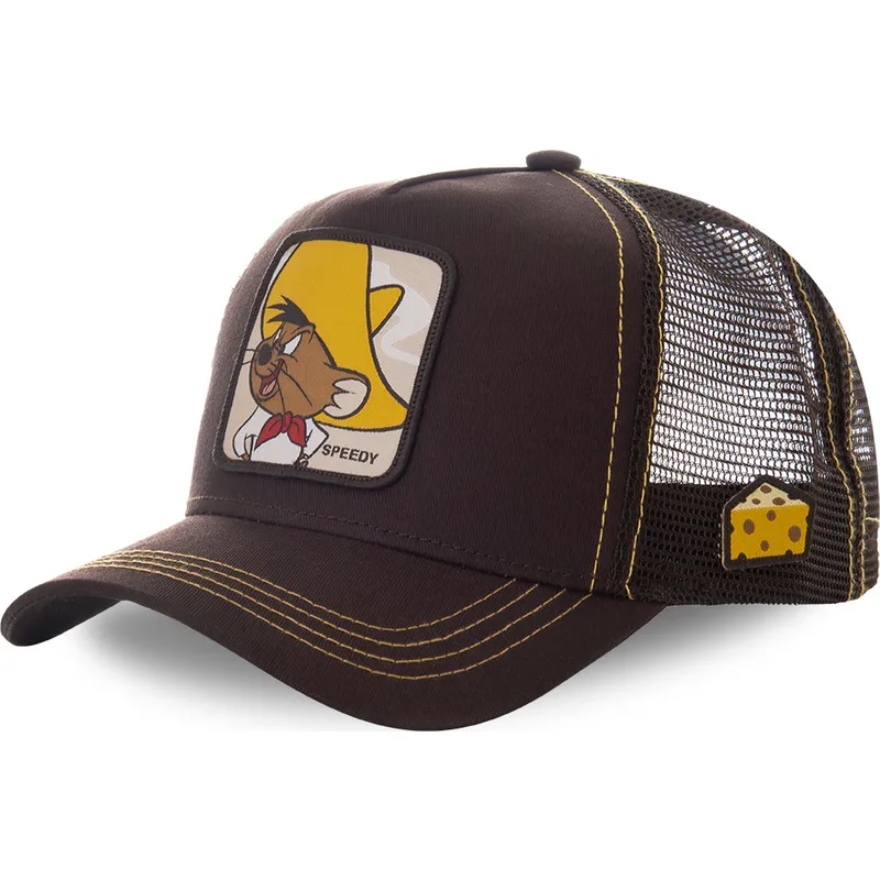 capslab-looney-tunes-speedy-gonzales-spe1-brun-truckerkeps