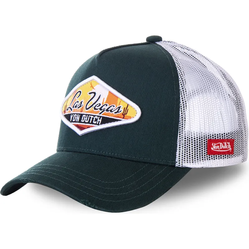 von-dutch-las-vegas-las1-gron-och-vit-truckerkeps