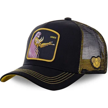 svart-truckerkeps-aries-ari-saint-seiya-riddarna-av-zodiaken-fran-capslab