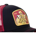 svart-och-rod-truckerkeps-virgo-vir-saint-seiya-riddarna-av-zodiaken-fran-capslab