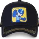 kepsar-curva-svart-snapback-mega-man-mega-man-av-capslab