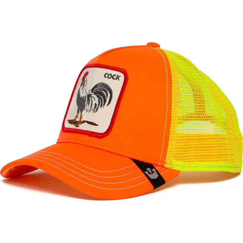 goorin-bros-orange-och-gul-truckerkeps-med-tupp-electric-tamale
