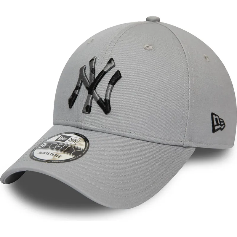 kepsar-curva-gra-justerbart-band-camuflaje-9forty-camo-infill-fran-new-york-yankees-mlb-av-new-era