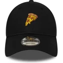 svart-justerbar-bojd-keps-9twenty-pizza-fran-new-era