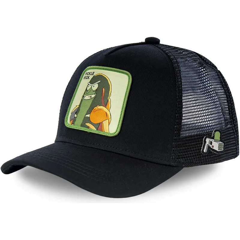 kepsar-curva-svart-snapback-rick-sanchez-rick-och-morty-av-capslab