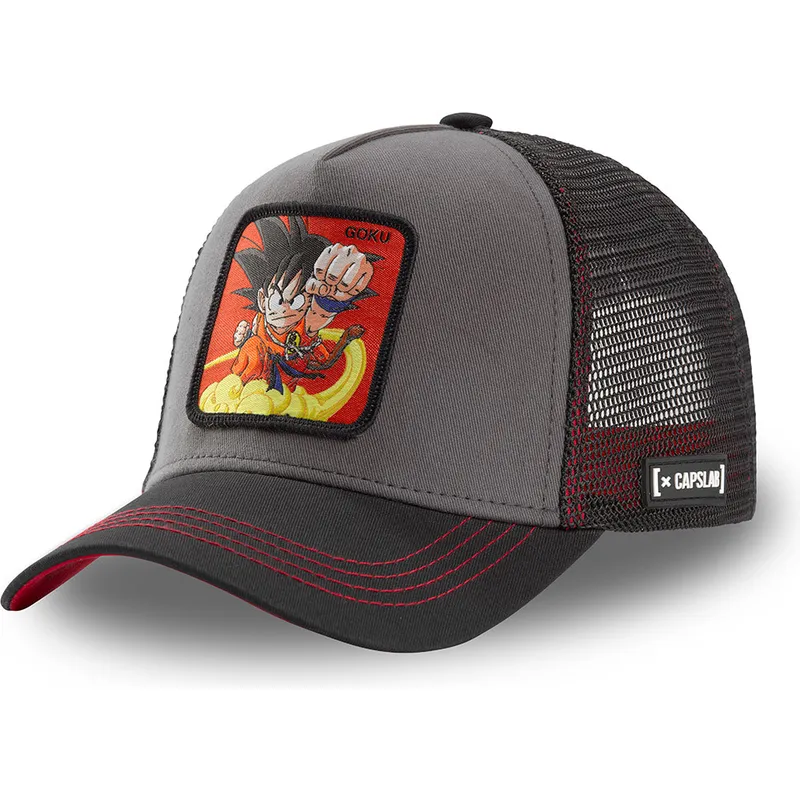 gorra-trucker-gra-och-svart-son-goku-barn-gok4-dragon-ball-fran-capslab