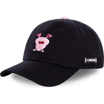 svart-bojd-snapback-keps-caca-poo2-dr-slump-fran-capslab