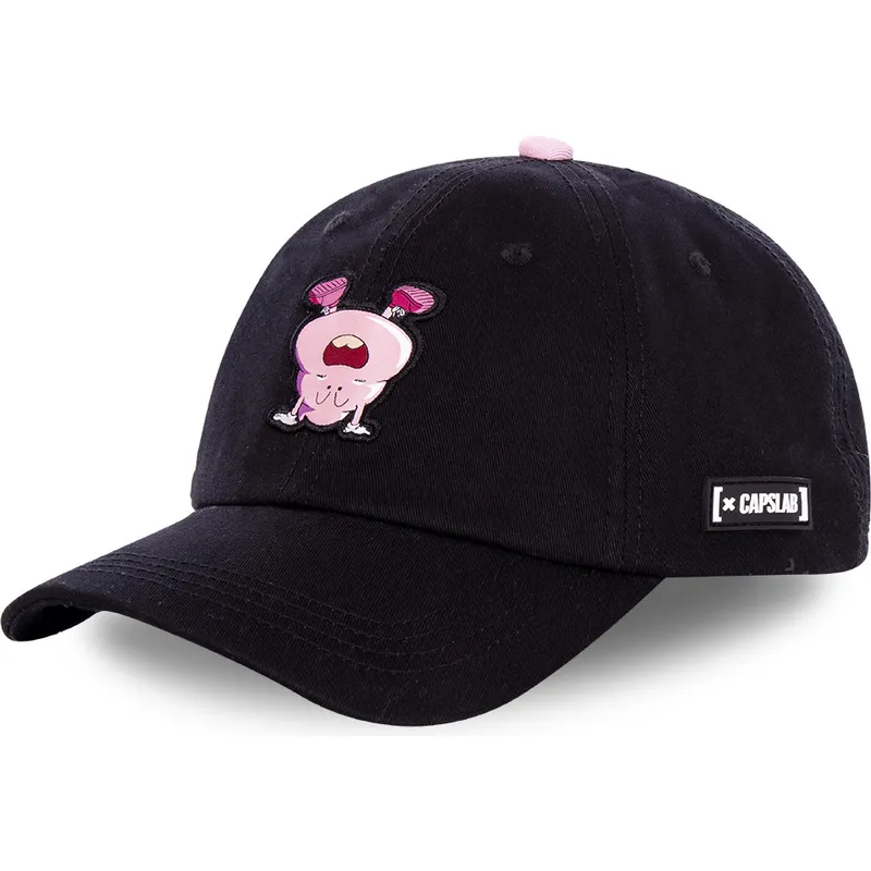 svart-bojd-snapback-keps-caca-poo2-dr-slump-fran-capslab