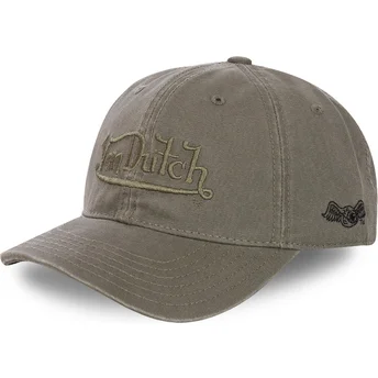Grön justerbar böjd keps FORESTNK från Von Dutch