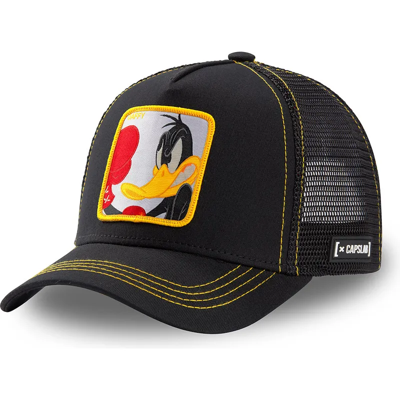 svart-truckerkeps-daffy-anka-loo-duk2-looney-tunes-fran-capslab