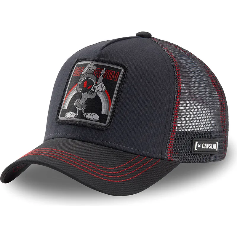 gorra-trucker-negra-marvin-el-marciano-loo-mar2-looney-tunes-de-capslab