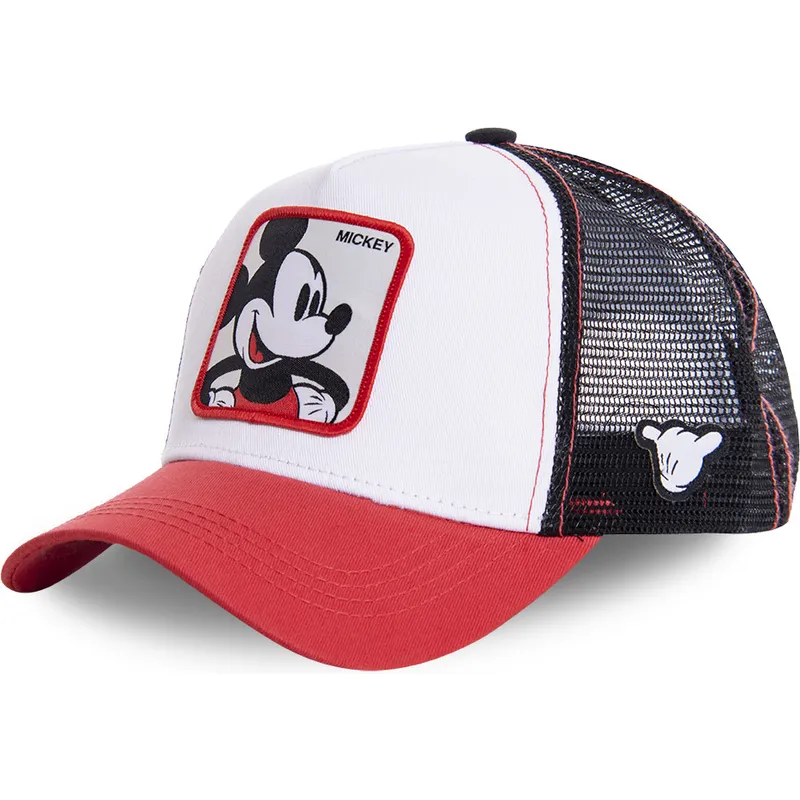 kepsar-curva-vit-snapback-for-barn-mickey-mouse-disney-av-capslab
