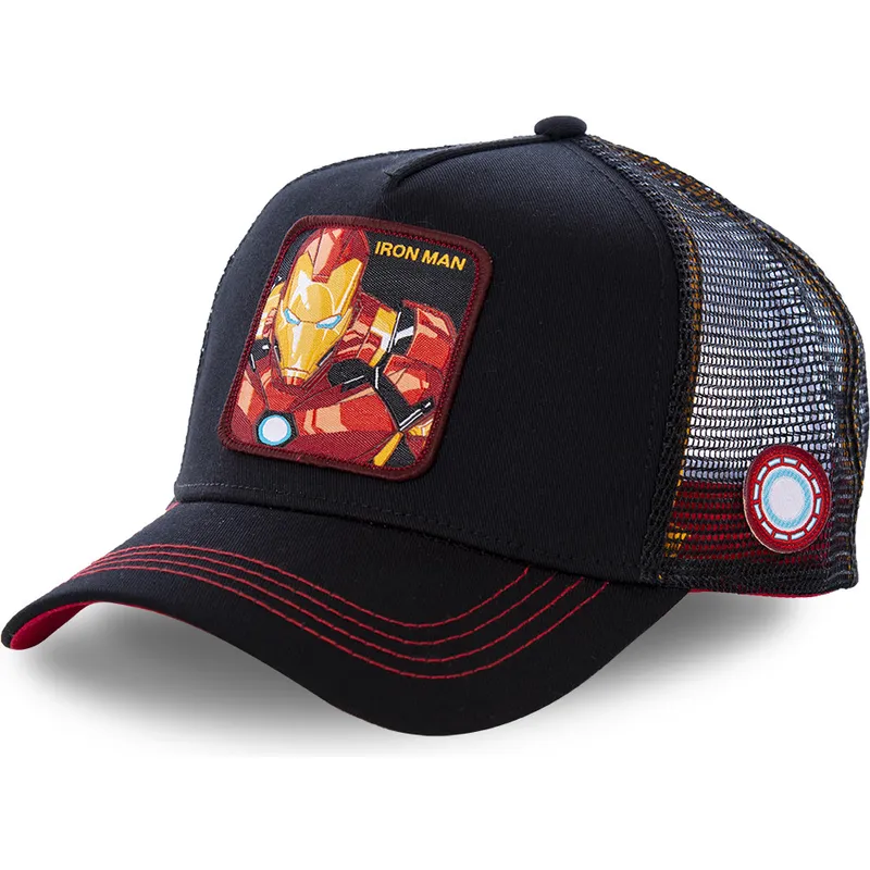 svart-truckerkeps-for-barn-iron-man-kidiro2-marvel-comics-fran-capslab