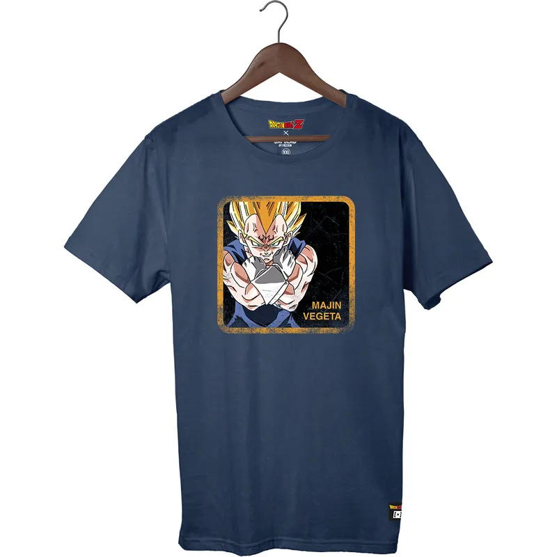 t-shirt-kort-arm-svart-vegeta-dragon-ball-av-capslab t-shirt-kort-arm-svart-vegeta-dragon-ball-av-capslab