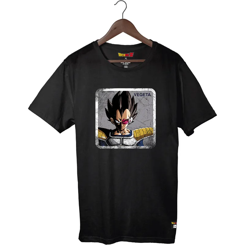 t-shirt-kort-arm-svart-vegeta-dragon-ball-av-capslab t-shirt-kort-arm-svart-vegeta-dragon-ball-av-capslab