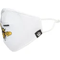 masker-och-skydd-vit-fran-mascarilla-reutilizable-blanca-abeja-buzzy-bee-the-farm-av-goorin-bros