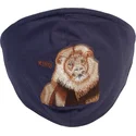 masker-och-skydd-marinbla-fran-mascarilla-reutilizable-azul-marino-leon-mane-cat-the-farm-av-goorin-bros