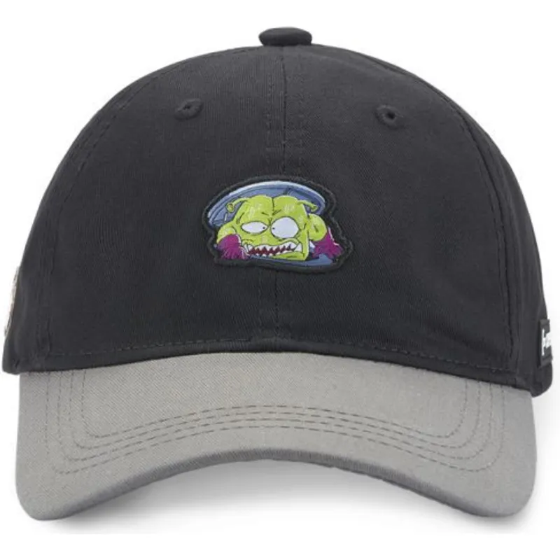 svart-och-gra-bojd-keps-snapback-kung-nikochan-nik1-dr-slump-fran-capslab