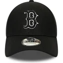 kepsar-curva-svart-justerbart-band-9forty-diamond-era-essential-fran-boston-red-sox-mlb-av-new-era