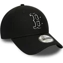 kepsar-curva-svart-justerbart-band-9forty-diamond-era-essential-fran-boston-red-sox-mlb-av-new-era