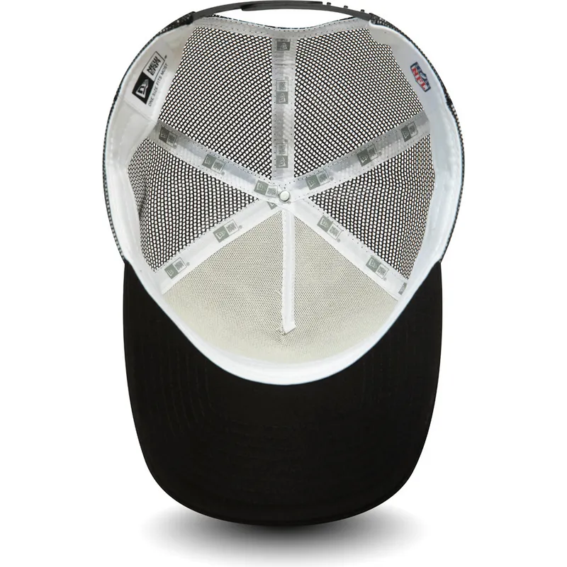 vit-och-svart-trucker-keps-team-colour-block-a-frame-fran-las-vegas-raiders-nfl-av-new-era