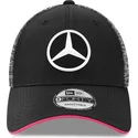 justerbar-svart-kurvad-keps-9forty-tonal-esports-mercedes-formula-1-fran-new-era