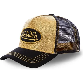 von-dutch-gol-guld-och-svart-truckerkeps