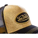 von-dutch-gol-guld-och-svart-truckerkeps