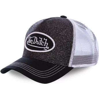 Von Dutch WH2 Black and White Trucker Hat