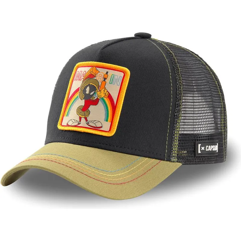 kepsar-curva-svart-snapback-marvin-el-marciano-looney-tunes-av-capslab