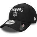 kepsar-curva-svart-justerbart-band-9forty-team-flag-fran-las-vegas-raiders-nfl-av-new-era
