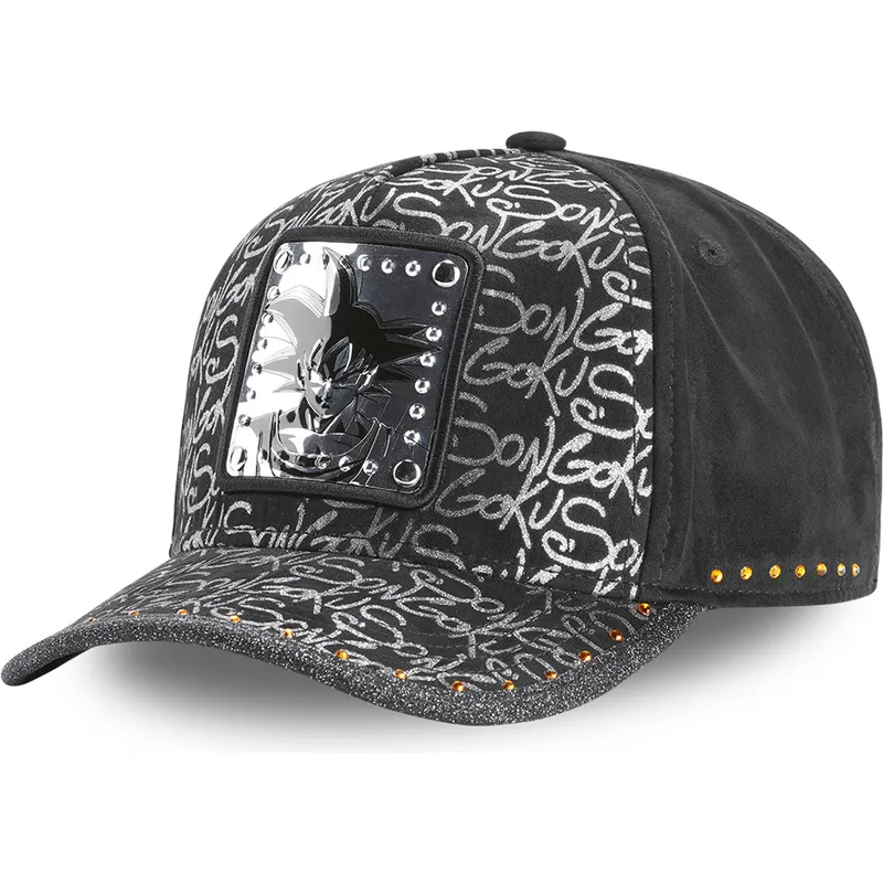 kepsar-curva-svart-justerbart-band-son-goku-dragon-ball-av-capslab