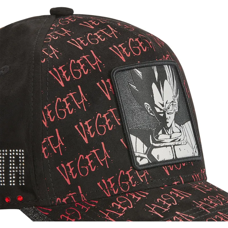 kepsar-curva-svart-justerbart-band-vegeta-dragon-ball-av-capslab