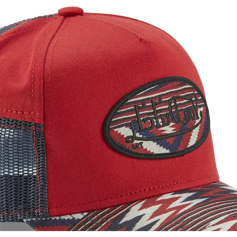 kepsar-curva-rod-snapback-av-von-dutch