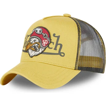 kepsar-curva-gul-snapback-av-von-dutch