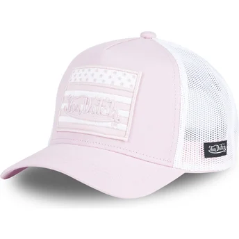 keps-trucker-rosa-flag-pp-fran-von-dutch
