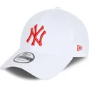 new-york-yankees-mlb-9forty-league-essential-vit-justerbar-bojd-keps-med-rod-logga-fran-new-era