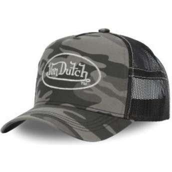 Von Dutch CAM GOL Camouflage Trucker 