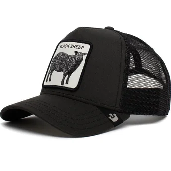 goorin-bros-svart-truckerkeps-med-farmotiv-be-reckless