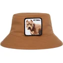 hinkar-brun-fran-bucket-marron-perro-pitbull-misunderstood-the-farm-av-goorin-bros
