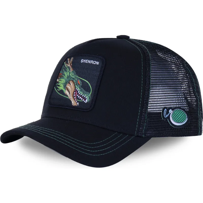 kepsar-curva-svart-snapback-shenron-dragon-ball-av-capslab