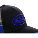 svart-truckerkeps-med-bla-neo-blu-logotyp-fran-von-dutch