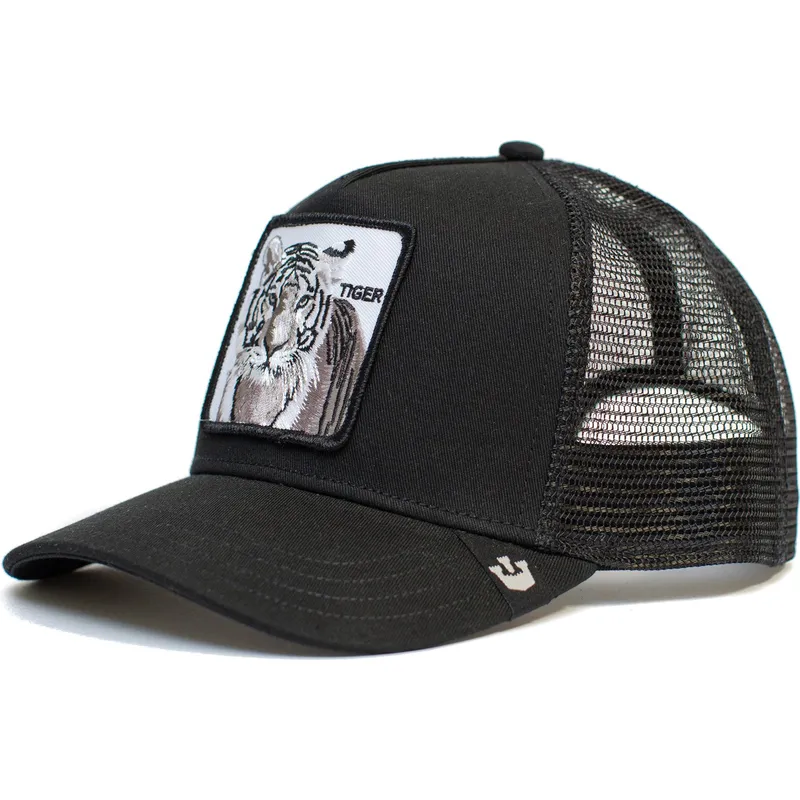 svart-trucker-keps-tiger-silver-tiger-fran-goorin-bros