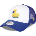 kepsar-curva-vit-snapback-a-frame-fran-akron-rubberducks-milb-av-new-era
