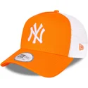 kepsar-curva-apelsin-snapback-a-frame-tonal-mesh-fran-new-york-yankees-mlb-av-new-era