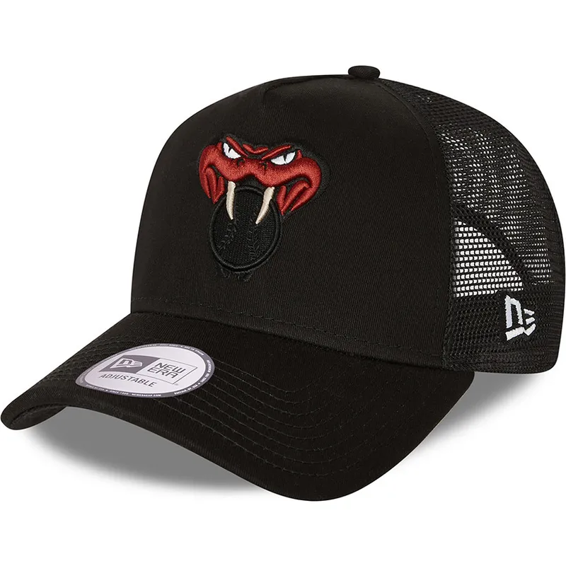 kepsar-curva-svart-snapback-a-frame-elemental-team-fran-arizona-diamondbacks-mlb-av-new-era