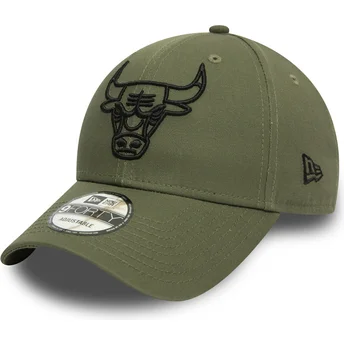kepsar-curva-gron-justerbart-band-negro-9forty-league-essential-fran-chicago-bulls-nba-av-new-era